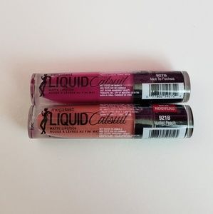 Wet n Wild Liquid Catsuit Liquid Lipstick Bundle